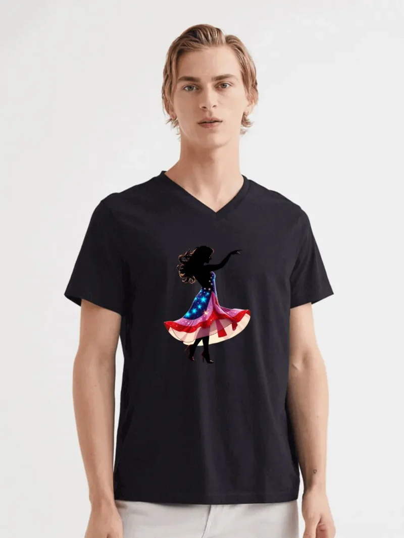America Strong Free Proud Frelxpew T-Shirt