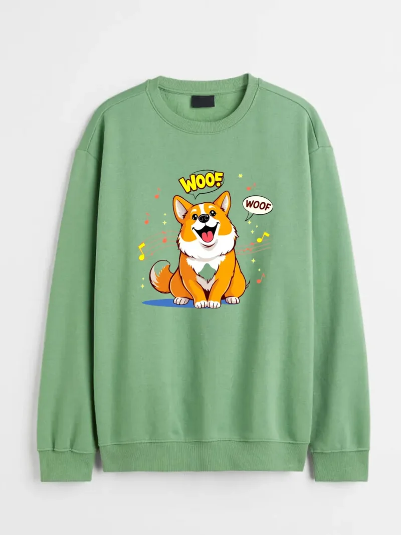 Corgi Chaos – Frelxpew Sweatshirt - Image 2