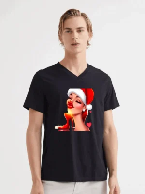 Warm Wishes  Mistletoe Kisses Frelxpew T-Shirt