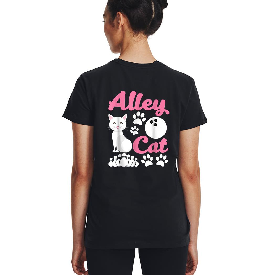 Alley C.at - Funny Bowling Woman T-Shirt