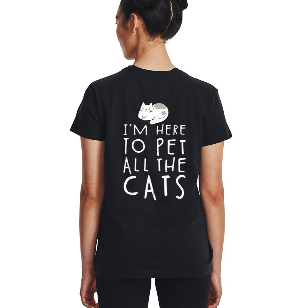 Cat Lover Tshirts, Funny Cat Tee, Cat Gifts, Cat Woman T-Shirt