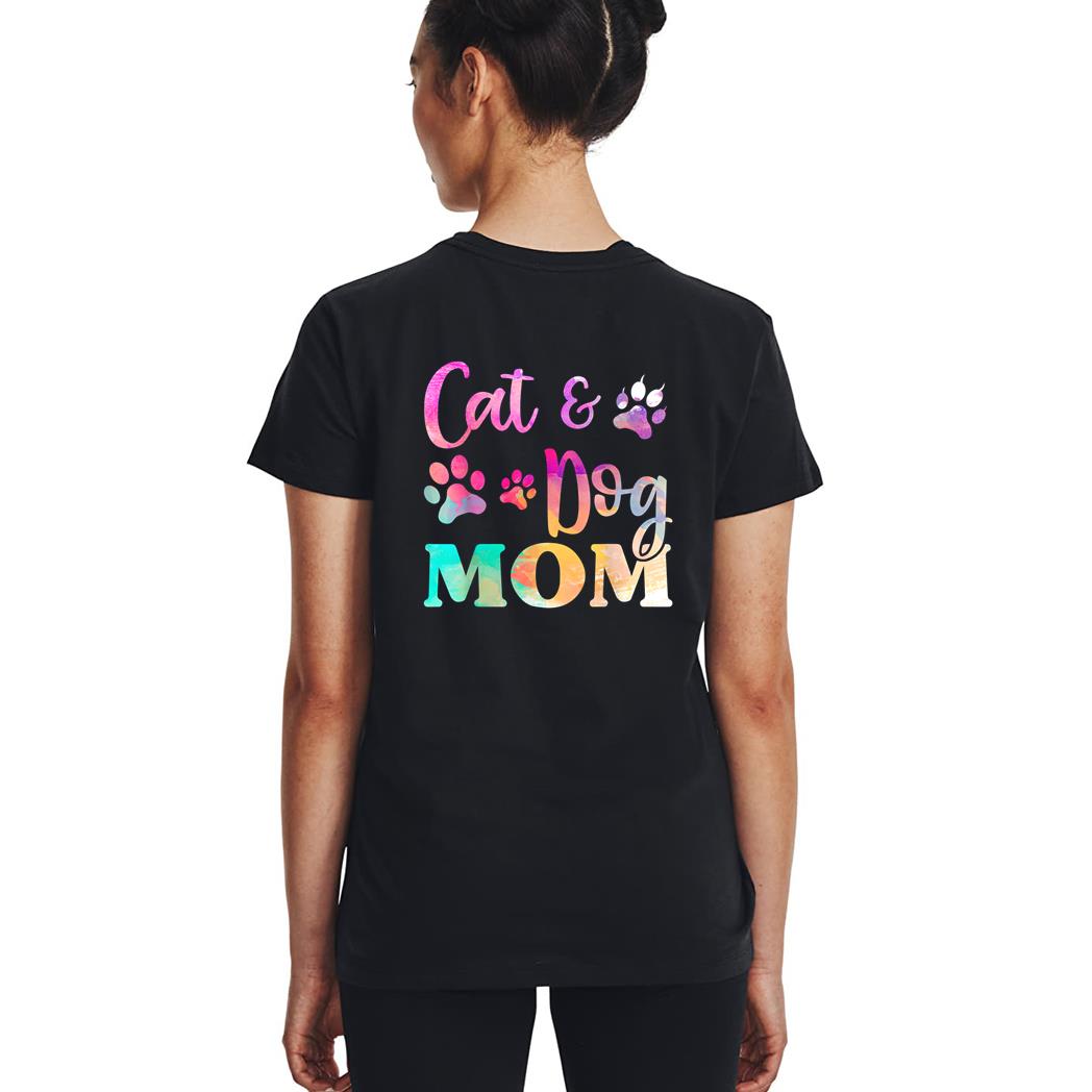 Pet Cat Dog Mom Shirt For Women, Mothers Day Woman T-Shirt