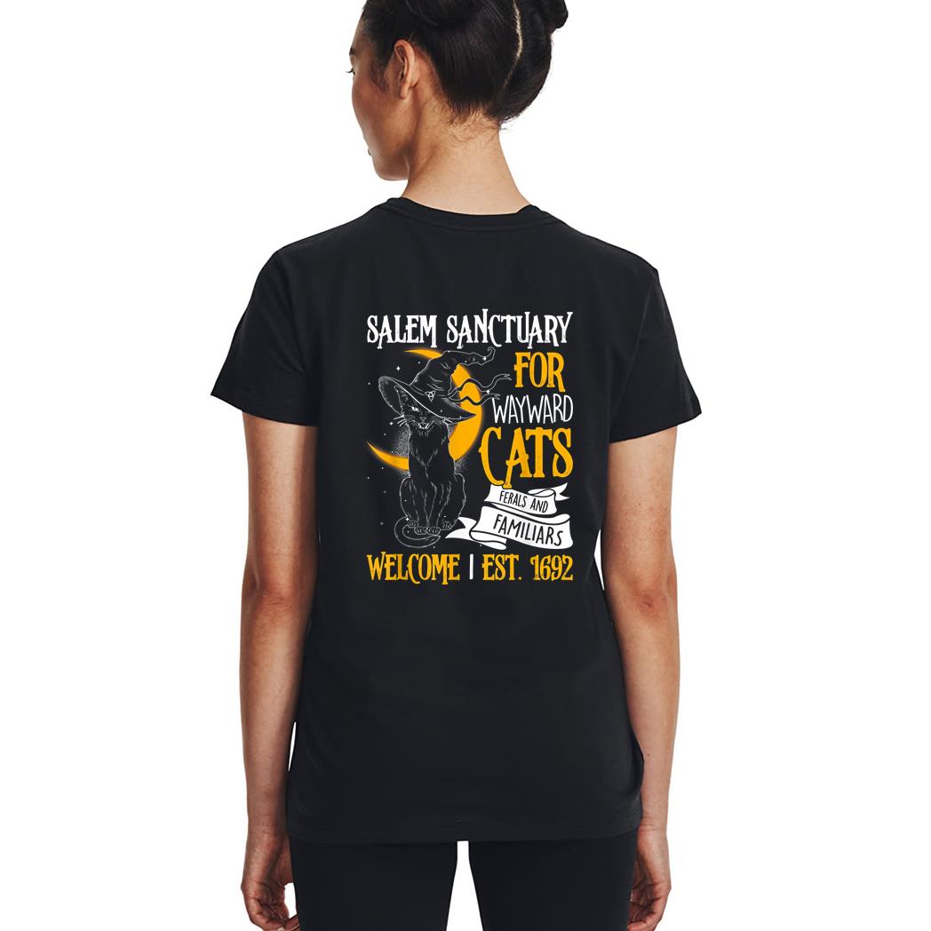 Salem Sanctuary For Wayward Cats Ferals And Familiars Woman T-Shirt
